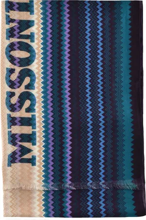 Missoni Sciarpa Logata Multicolore