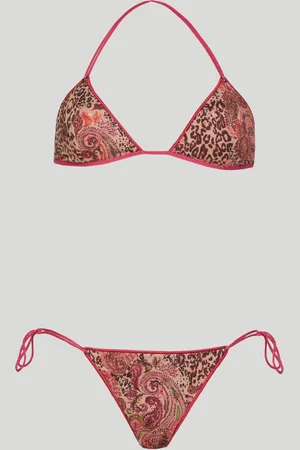 EFFEK F**K Bikini Animalier con Top a Triangolo