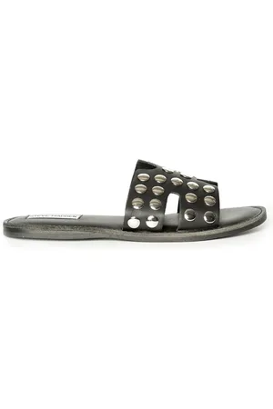 Steve Madden Ciabatta Nera Harlow con borchie