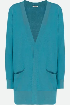 KANGRA CASHMERE Cardigan Acqua