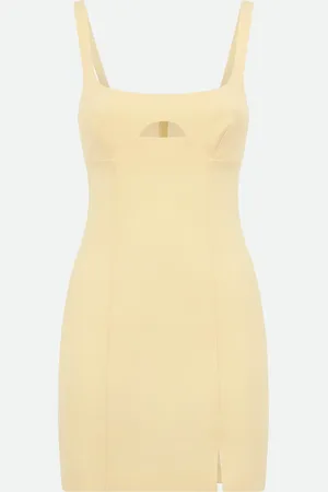 Patrizia Pepe Abito Mini Giallo