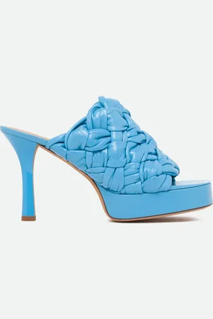 Bottega Veneta Sabot Tacco Celeste