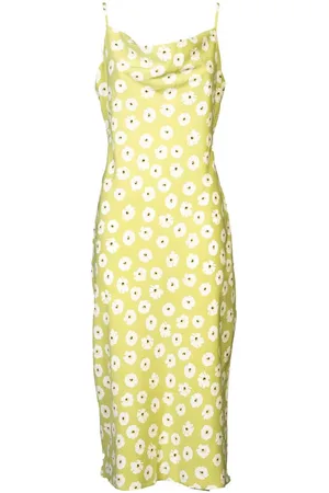 Glamorous Abito Oliva Stampa Floreale