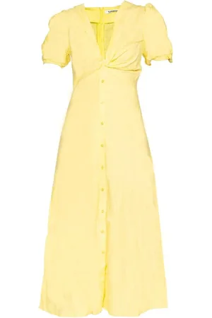 Glamorous Abito Midi Giallo
