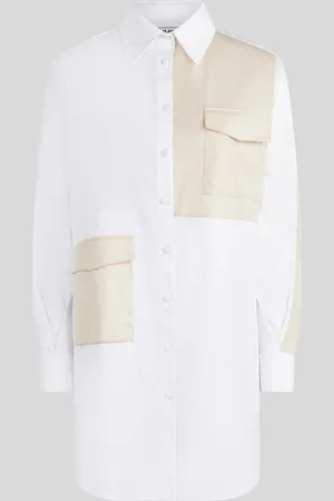 JIJIL Camicione Bianco e Tofu