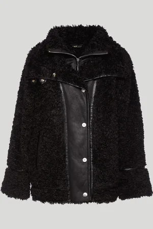 OOF Wear Giacca Corta in Eco-Montone