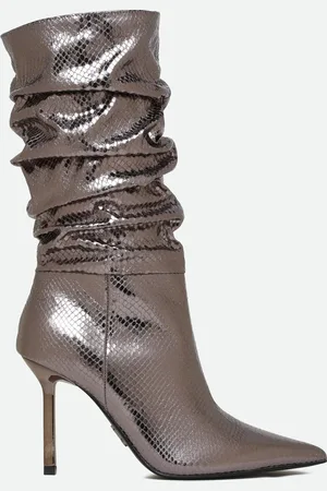 Steve Madden Stivale Izabela Argentato