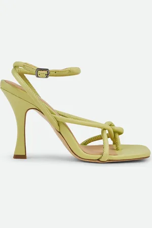 Pinko Sandalo in Pelle Lime