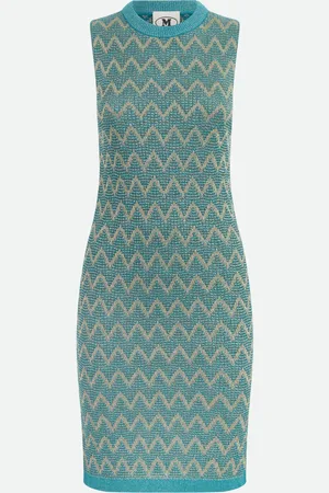 M Missoni Abito Tubino Azzurro