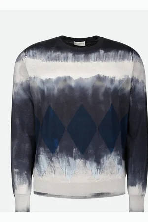 BALLANTYNE Maglia Rombi Blu