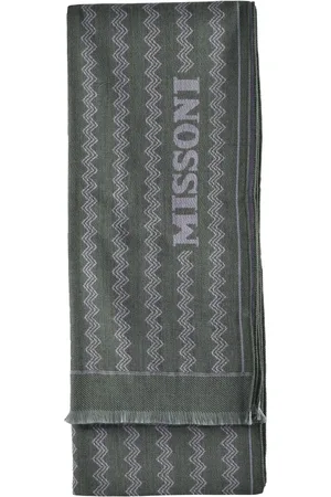 Missoni Sciarpa Multicolore Grigia Fantasia