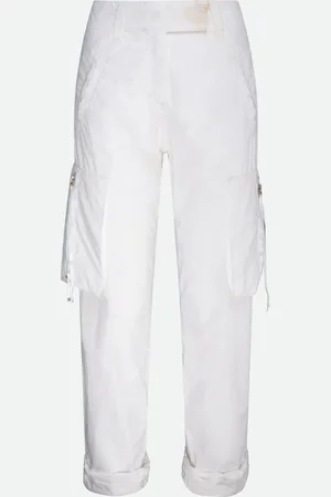 Sportmax Pantalone Cargo Bianco