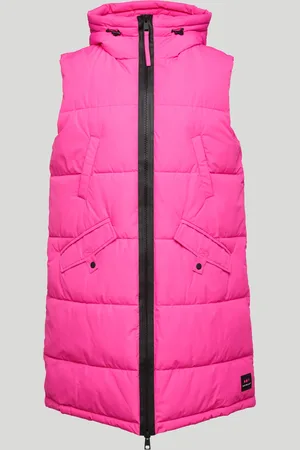 OOF Wear Giacca in Nylon Mat Fuchsia Fluo