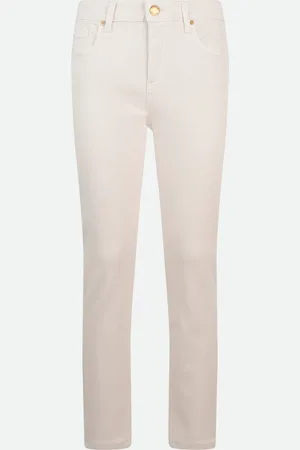 Pinko Pantalone Bianco a Sigaretta