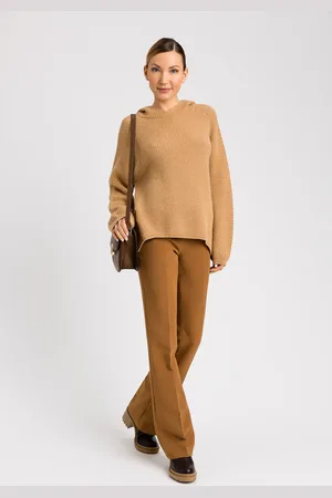Twin-Set Maxi maglia a coste in lana e alpaca