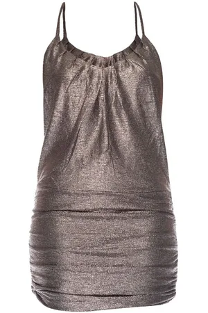 Alessandra Gallo Mini Abito Silver