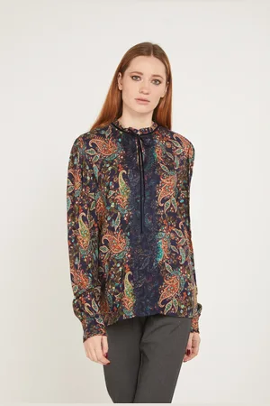 Liu Jo Blusa Paisley Fiocco