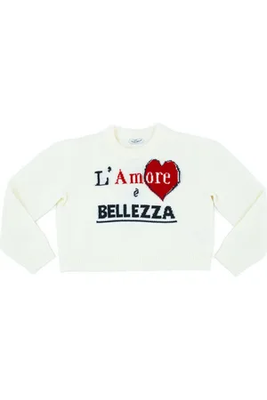 Dolce & Gabbana DOLCE & GABBANA Maglione con Ricamo Bambina