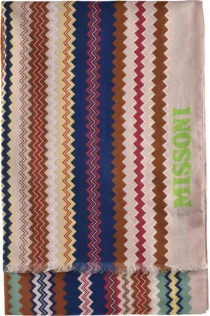 Missoni Sciarpa Fantasia Multicolore Lana