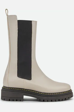 Pinko Stivale Alto Beige