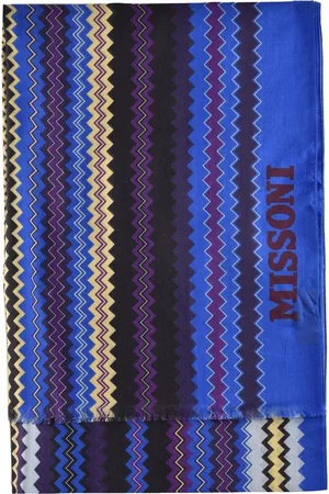 Missoni Sciarpa Fantasia Blu