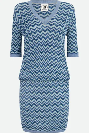 M Missoni Abito Midi Azzurro