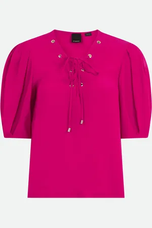 Pinko Blusa Fucsia con Coulisse