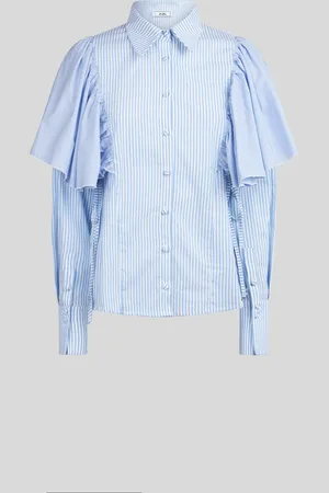 JIJIL Camicia in Cotone a Righe