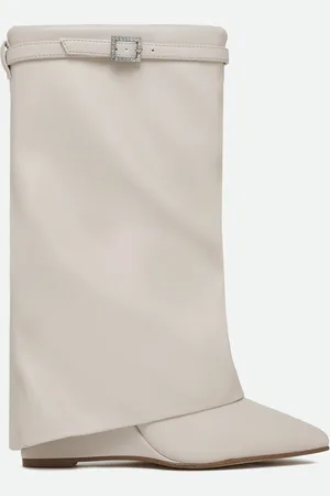 Steve Madden Stivale Shocker Bianco
