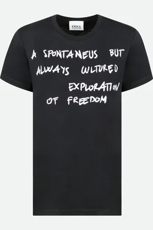 ERIKA CAVALLINI T-Shirt Nera