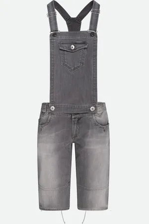 Sportmax Sportmax Salopette Denim Grigia