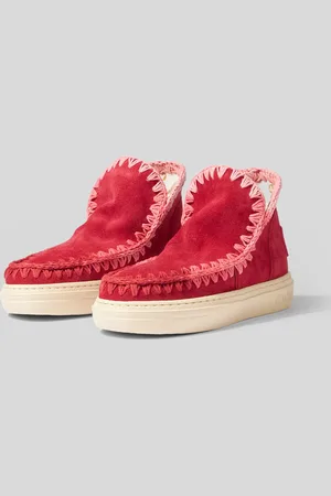 Mou Bold Sneaker Degraded Stitching Rosse