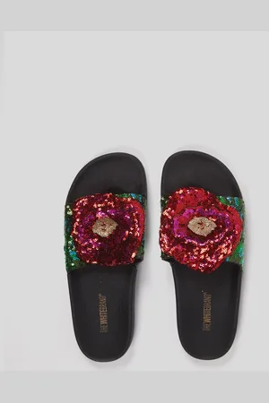 White Brand Sandali Rose Neri