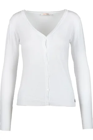 White Wise Cardigan