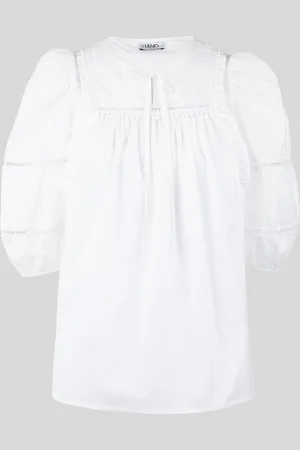Liu Jo LIU JO Blusa con Maniche a Sbuffo
