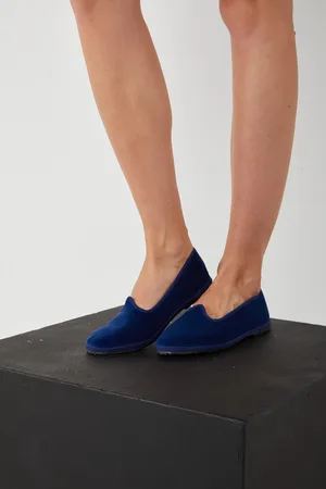 The Artisanal Club Friulane Federica in Velluto Blu