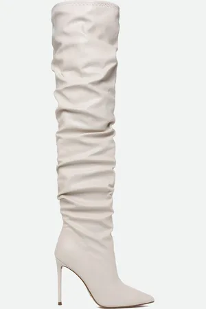 Steve Madden Stivale Vanguard Bianco