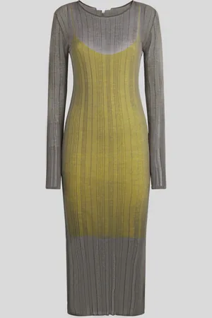 Patrizia Pepe Abito Longuette Gray Citrus