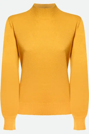 KANGRA CASHMERE Maglione Giallo