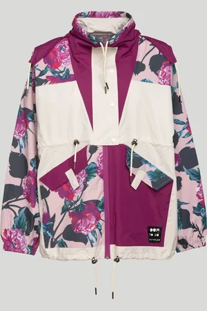 OOF Wear Giacca a Vento Fantasia Floreale