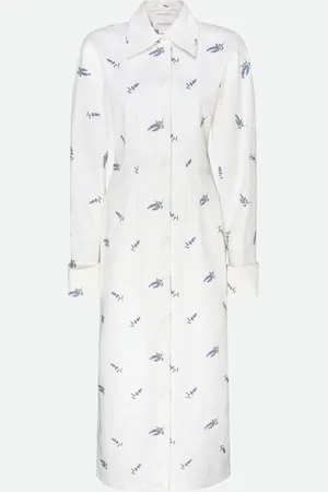 Sportmax Abito Chemisier Bianco