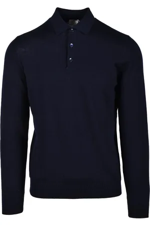 LUIGI BORRELLI NAPOLI Knitted Polo Shirt