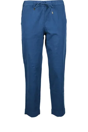 Max Mara Pantalone Tuta Blu