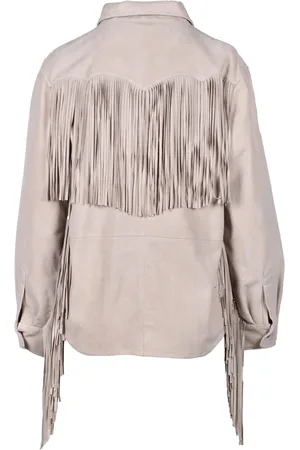 FARFETCH Camicia Pelle