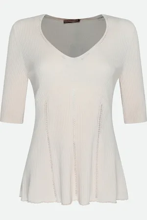 Twin-Set Top Bianco