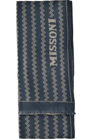 Missoni Sciarpa Fantasia Blu