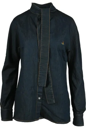Vivienne Westwood Camicia in Cotone Blu