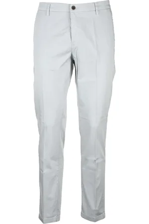 YAN SIMMON Pantalone Chino in Cotone