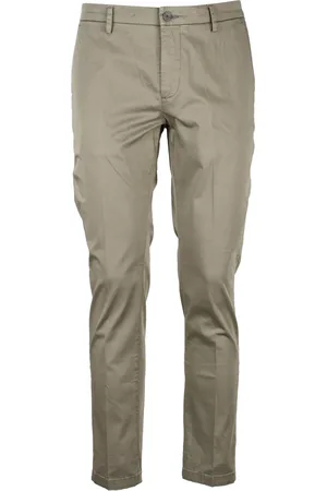 YAN SIMMON Pantalone Chino in Cotone