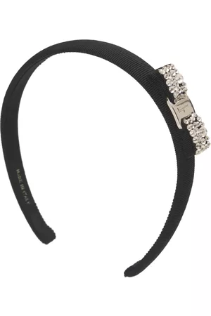 Salvatore Ferragamo Cerchietto Vara Con Cristalli